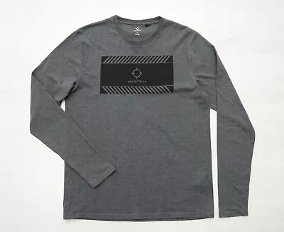 £48.46 • Buy Men's Ma Strum Long Sleeve Sweatshirt T Shirt Gray Cotton Logo Size XL