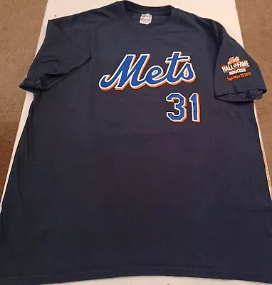 New York Mets Mike Piazza Hall Of Fame XL Tee Shirt • $13.99