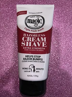 SoftSheen-Carson Magic Razorless Shaving Cream For Men Hair Removal Cream Extr • $0.99