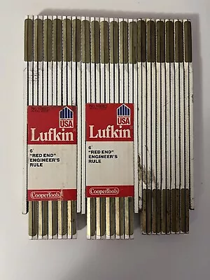 2 NEW Lufkin 1066DN Wooden Engineer Folding Ruler 5/8 Inch X 6-Foot +1 Bonus • $35.99