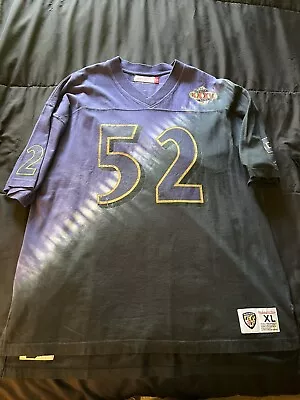 Ray Lewis Mitchell And Ness Tye Dye Jersey Shirt  • $40