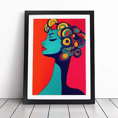 The Elegant Woman Abstract Wall Art Print Framed Canvas Picture Poster Decor • $18.59