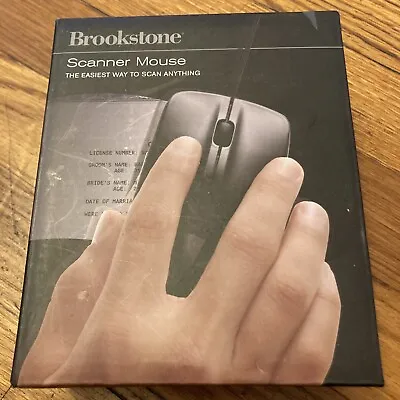 Brookstone Scanner Mouse Point Scroll Click And Scan Tool • $12