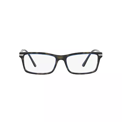 Prada PR 03YV ZXH1O1 Denim Tortoise Plastic Rectangular Eyeglasses 56mm • $79.43