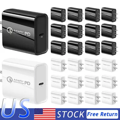 Wholesale Bulk Adaptive USB-C Fast Wall Charger Power Adapter For Samsung Galaxy • $6.99