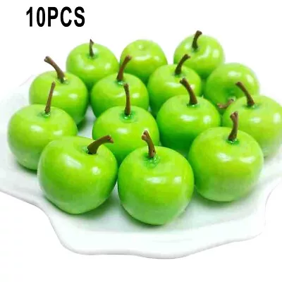 10Pcs Mini Simulation Super Small Fruits Foam Plastic Home Party Decoration UK • $7.22