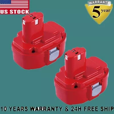 2Pack 18V 3.6Ah Ni-Mh Battery For Makita 1822 1834 1823 1833 1835 PA18 192826-5 • $26