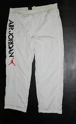 Vintage Nike ‘Air Jordan’ Tear Away Warmups White Michael Jordan  VERY RARE  • $109.29