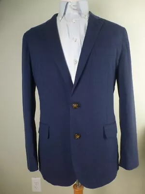 J.CREW Ludlow Jacket 42S Excellent Condition Cotton Blue Blazer Sport Coat • $88.88