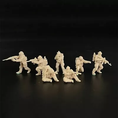 1/72 Scale Resin Model Special Sniper Group 7 Soldier Figures Military Miniature • $13