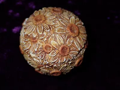 Adam Binder Sunflower Flower Pot SIAB With Screw Down Lid • $30