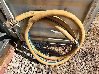 Heavy Duty Rubber Water Pump Suction Hose 2  X 20'  Rubber • $50