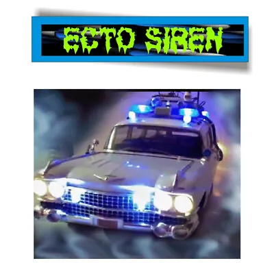 Ghostbusters ECTO LED Lights + Siren Modify Your Own Diecast Model! 15 LEDs! • $42.97