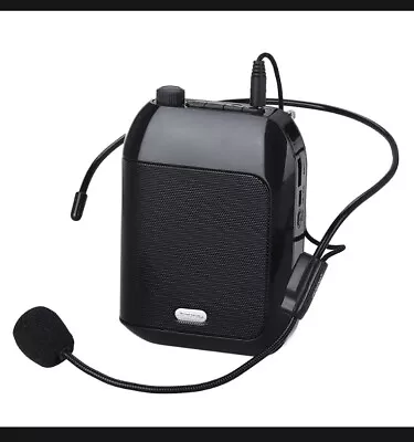 Aporo T9 Rechargeable Smart Voice Amplifier High Power With Headset Microphone • $22