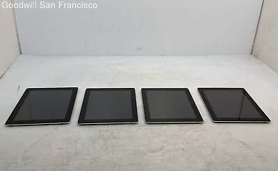 Lot Of 4 Apple IPad 2 A1395 9.7 Inch 2nd Generation 16GB Unlocked Tablets • $29.99