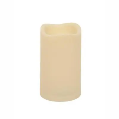 £2.49 • Buy Battery Operated Pillar Candle Wax Candle 7cm Flickering Amber Led