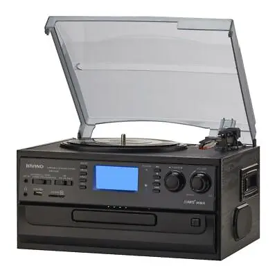 10-in-1 Record Player TurntableVinyl CD Cassette To MP3 USB/SD Encoding Convert • $129.99
