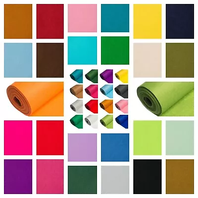 5 Metre Mini Roll Super SOFT Acrylic Craft Felt Fabric In 48 Colours Made In UK • £4.99