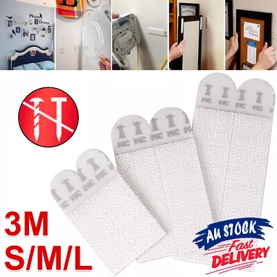 3M Command Adhesive Picture Photo Hook Frame Hanging Refill Strips Damage Medium • $6.40