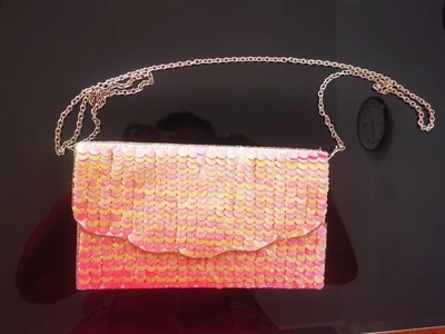 $7.99 • Buy New Forever New Bling Bling Cluth/Cross Body Bag
