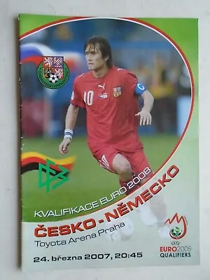 £2 • Buy Czech Republic V Germany 2007 European Championship 