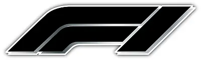 Formula One FIA F1 Racing Bolid Logo Vinyl Sticker Decal Car Truck Window Black • $6.99