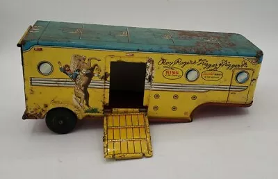 Vintage Marx Tin Roy Rogers And Trigger Horse Trailer • $59.99