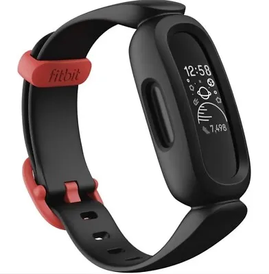 Fitbit Ace 3 Kids Activity Tracker - Black/Racer Red(WITHOUT CHARGER) • $74.99