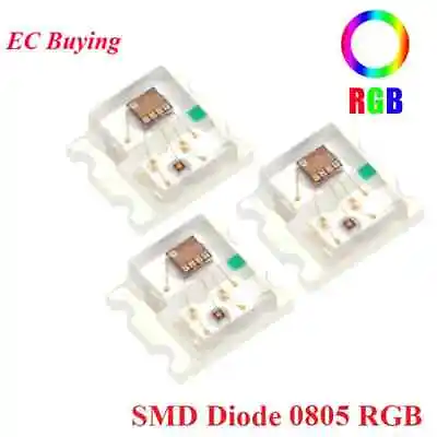 Flashing SMD LED 0805 RGB Fast/Slow Flash 50pcs Multi-Color • $5.34