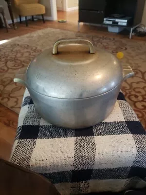 Vintage Wagner Ware Sidney -O- Magnalite Dutch Oven 4248-M Stockpot Roaster 5 Qt • $100