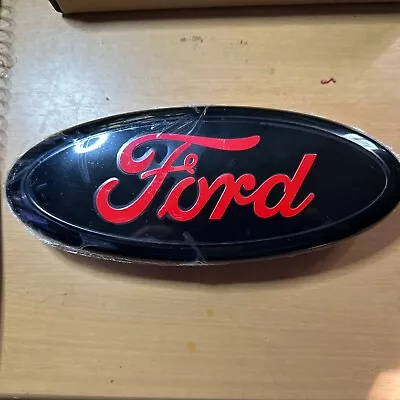 9 Inch Ford Emblem Black/red • $14