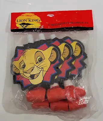 $11.55 • Buy Vintage The Lion King Birthday Party Favors Gifts