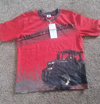 Boys Massey Ferguson Tshirt Size 10 Years New • £15.99