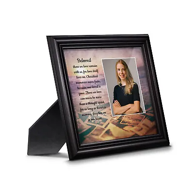 Beloved In Memory Of Loved One Memories Photo Frame • $24.99