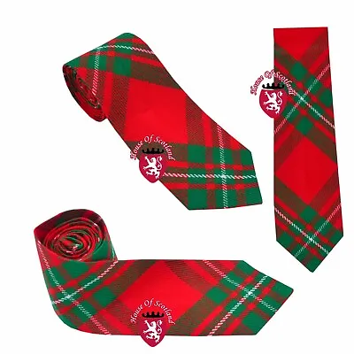 HS Scottish Neck Tie For Kilt MacGregor Tartan Acrylic Wool/Kilt Neck Tie Wool • £9.99