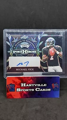 2024 Leaf Sports Heroes A Season To Remember Michael Vick Autograph /40 MC • $0.99
