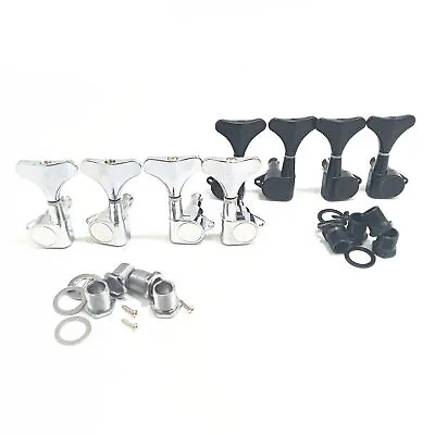 Guitar Tuners Tuning Pegs (2R2L) Keys Closed Gear Machine Heads For Ibanez Bass • $25.18