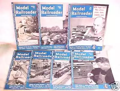 LOT Of 1952 Model Railroader TRAIN MAGAZINES • $49.99
