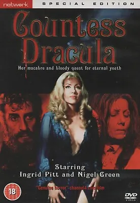 Countess Dracula - Ingrid Pitt Nigel Green - New Dvd!! • £5.95