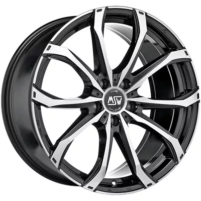 Alloy Wheel Msw Msw 48 For Mazda Mx-5 8x18 5x114.3 Gloss Black Full Polishe Eso • $645.70