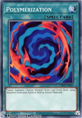 LDK2-ENK22 Polymerization UNL 2024 Edition Mint YuGiOh Card • £2.09