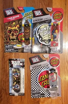 Lot Of 4 Santa Cruz Tech Decks Corey O' Brien Rob Roskopp Steve Olson • $64