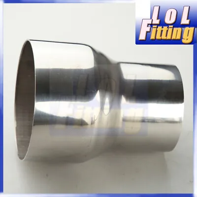 3  Inch To 4  Inch OD Weldable Stainless Steel Reducer Connector Adapter Pipe  • $21.99