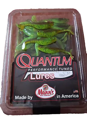 Trade Box 50 Quantum Manns Q-Paddler Shad Soft Bait Lure Predator Fishing RRP£45 • $12.42