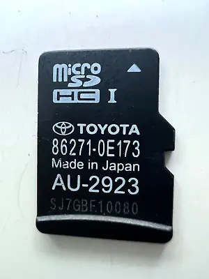 2018 Toyota Kluger/ Rav4 Australia Micro Gps/nav Sd Map Card86271-0e173/au2923 • $230