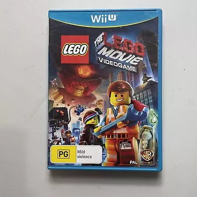 LEGO The Lego Movie Videogame Nintendo Wii U Manual Included Pal Vgc Free Post • $9.90