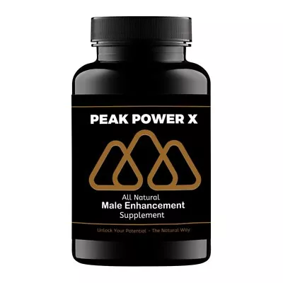 Peak Power X Natural Male Enhancement - Boost Libido Stamina - 6 Capsules • $36.99