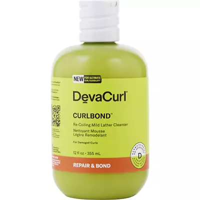 DevaCurl CurlBond Re-Coiling Mild Lather Cleanser 355ml/12oz • $65.95