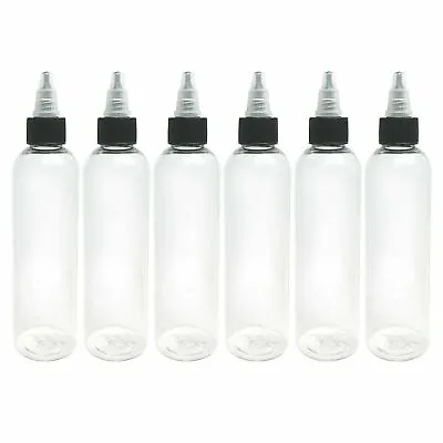 £4.27 • Buy 10-20pcs Tattoo Ink Twist Cap Plastic Nozzle Oil Dropper Squeezeable Bottles