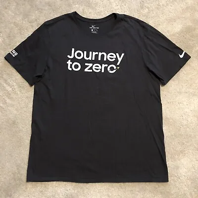 Nike Journey To Zero Life Saving Rules Promo Tee Shirt XL • $20